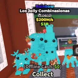 Los Jolly Combinasionas rainbaow (Секретный персонаж) — Roblox, лот №235866