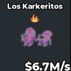 Los Karkeritos Candy 6.7M s (Секретный персонаж) — Roblox, лот №235876