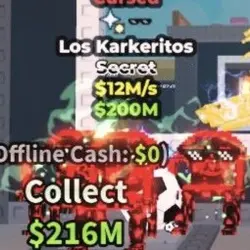 Los Karkeritos Cursed 12M s (Секретный персонаж) — Roblox, лот №235877