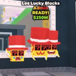 Los Lucky Blocks Admin (Секретный персонаж) — Roblox, лот №235908
