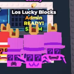 Los Lucky Blocks Galaxy (Admin персонаж) — Roblox, лот №235895