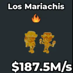 Los Mariachis $187.5M s MeowlStore #AXOQEQ (Секретный персо… — Roblox, лот №235901