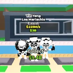 LOS Mariachis 225 M s YIN Yang ! Secret PE (Секретный персо… — Roblox, лот №235931