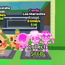 Los Mariachis Candy 120M s (Секретный персонаж) — Roblox, лот №235944