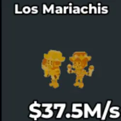 Los Mariachis Gold 37,5M s V189 (Секретный персонаж) — Roblox, лот №235921