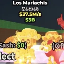 Los Mariachis Gold 37M S (Секретный персонаж) — Roblox, лот №235925