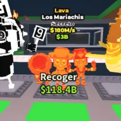 Los Mariachis Lava 180M s (Секретный персонаж) — Roblox, лот №235929