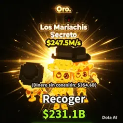 Los Mariachis Oro ,5M s (Секретный персонаж) — Roblox, лот №235957
