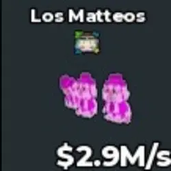 Los Matteos Candy (Секретный персонаж) — Roblox, лот №235977
