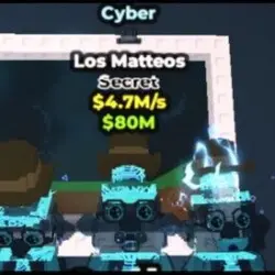 Los matteos cyber 4.7 M S (Секретный персонаж) — Roblox, лот №235979