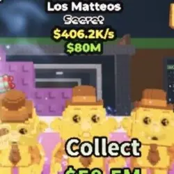 Los Matteos GOLD (Секретный персонаж) — Roblox, лот №235949