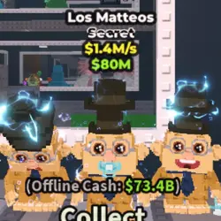 Los Matteos with mattio trait (Секретный персонаж) — Roblox, лот №235951