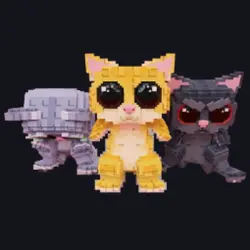 Los Mi Gatitos (Секретный персонаж) — Roblox, лот №235954