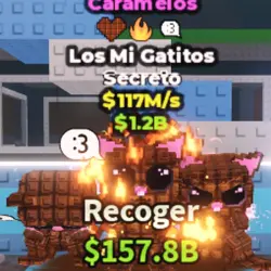 Los Mi Gatitos 117M s (Секретный персонаж) — Roblox, лот №235961
