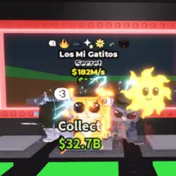 Los Mi Gatitos 182M s With 7 Traits Handsome (Секретный пер… — Roblox, лот №235966