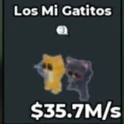 Los Mi Gatitos 35.7M s (Секретный персонаж) — Roblox, лот №235967
