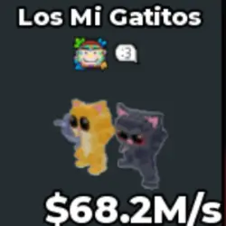 Los Mi Gatitos 419 (Секретный персонаж) — Roblox, лот №235990