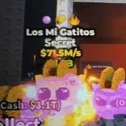 Los mi Gatitos 71.5M S NONE SECRET 1337 (Секретный персонаж) — Roblox, лот №236007