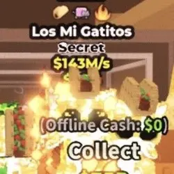Los Mi Gatitos Divine 146.2M s (Секретный персонаж) — Roblox, лот №236015
