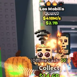 LOS MOBILIS 418 M S (Секретный персонаж) — Roblox, лот №236033