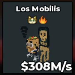 Los Mobilis OG TRAITS!!! 308M s (Секретный персонаж) — Roblox, лот №236049