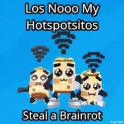 Los Noo my hotspotsito (Секретный персонаж) — Roblox, лот №236065