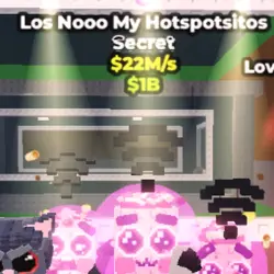Los Noo My Hotspotsitos 22M s with Bubblegum trait (Секретн… — Roblox, лот №236067