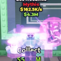 Los Noobinis - 162.5K s - Crystal (Мифический персонаж) — Roblox, лот №236091