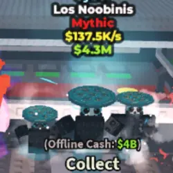 Los Noobinis - Cyber - 137.5K s (Мифический персонаж) — Roblox, лот №236095