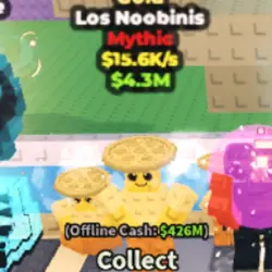 Los Noobinis - Gold - $15.6K s (Мифический персонаж) — Roblox, лот №236072