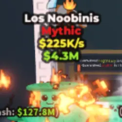 Los Noobinis 225K s Rainbow mythic (Мифический персонаж) — Roblox, лот №236076