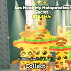 Los Nooo My Hotspotsitos - Gold $39.8M S (Секретный персона… — Roblox, лот №236129