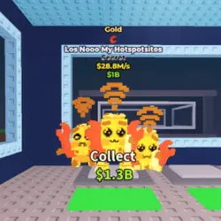 LOS Nooo MY Hotspotsitos - Gold - 28.8M S - 1 Mutation (Сек… — Roblox, лот №236132