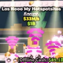 Los Nooo My Hotspotsitos 33M s Candy secret (Секретный перс… — Roblox, лот №236142