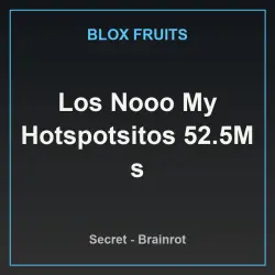 Los Nooo My Hotspotsitos 52.5M s (Секретный персонаж) — Roblox, лот №236151
