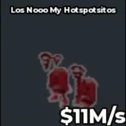 Los Nooo My Hotspotsitos Bloodrot 11M s (Секретный персонаж) — Roblox, лот №236167