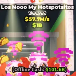 Los Nooo My Hotspotsitos Candy 57.7 M s (Секретный персонаж) — Roblox, лот №236168