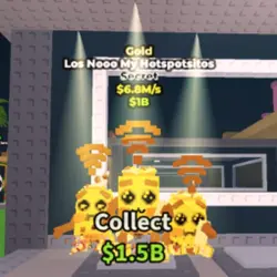 Los Nooo My Hotspotsitos Gold 6,8M s (Секретный персонаж) — Roblox, лот №236181