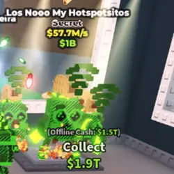los nooo my hotspotsitos radioactive (Секретный персонаж) — Roblox, лот №236184