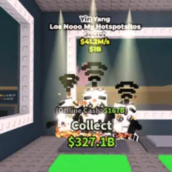 Los Nooo My Hotspotsitos Yinyang (Секретный персонаж) — Roblox, лот №236191