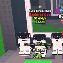 Los Orcalitos 1.4 M s with 1 trait (Brainrot God персонаж) — Roblox, лот №236199