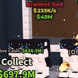 Los Orcalitos 235 K s (Brainrot God персонаж) — Roblox, лот №236204