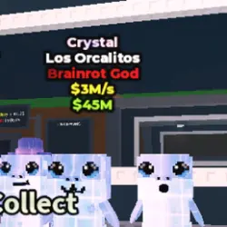 Los Orcalitos Crystal (Brainrot God персонаж) — Roblox, лот №236210