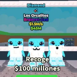 Los Orcalitos Diamond 1.5M s 1 Mutation - God (Brainrot God… — Roblox, лот №236213