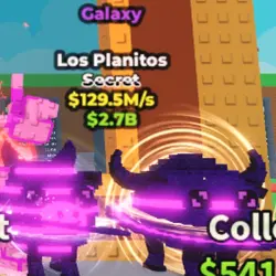Los Planitos - Galaxy $129.5M S (Секретный персонаж) — Roblox, лот №236232