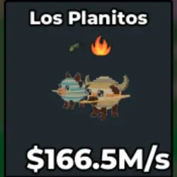 Los Planitos 166.5 M s (Секретный персонаж) — Roblox, лот №236216