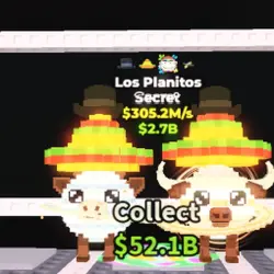 Los Planitos 305.2 m s (Секретный персонаж) — Roblox, лот №236225