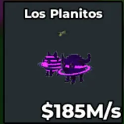 Los Planitos Galaxy 185M s (Секретный персонаж) — Roblox, лот №236231