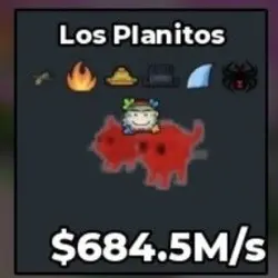 Los Planitos Rainbow 684.5M s (Секретный персонаж) — Roblox, лот №236239