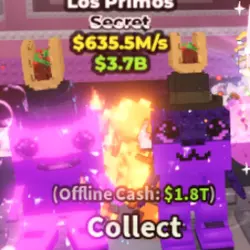 Los Primos - Galaxy $635.5M S (Секретный персонаж) — Roblox, лот №236244